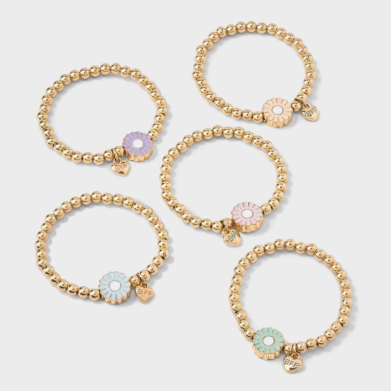 Girls' 5pk BFF Bracelet Set - Cat & Jack™