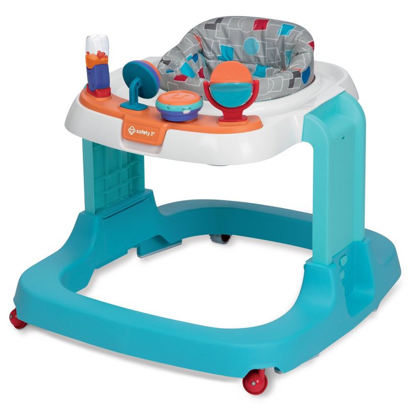 Safety 1st Ready, Set, Walk! DX Developmental Baby Walker - Gray Geo