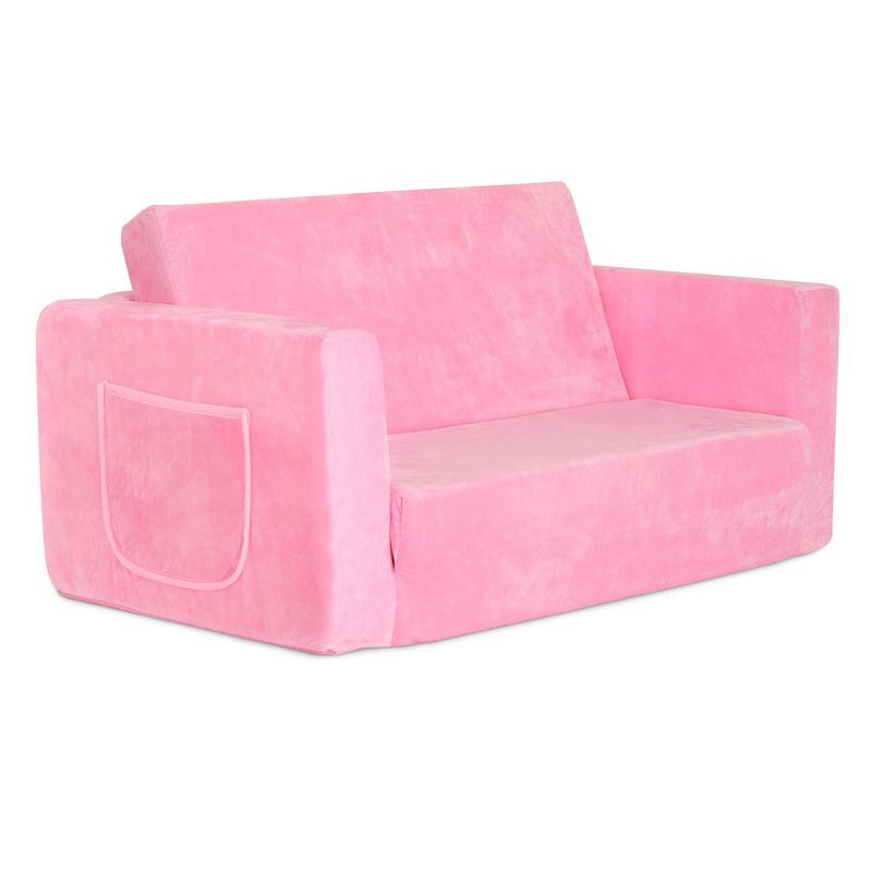 Dream On Me Nestle Kids Sofa - Duo in Pink