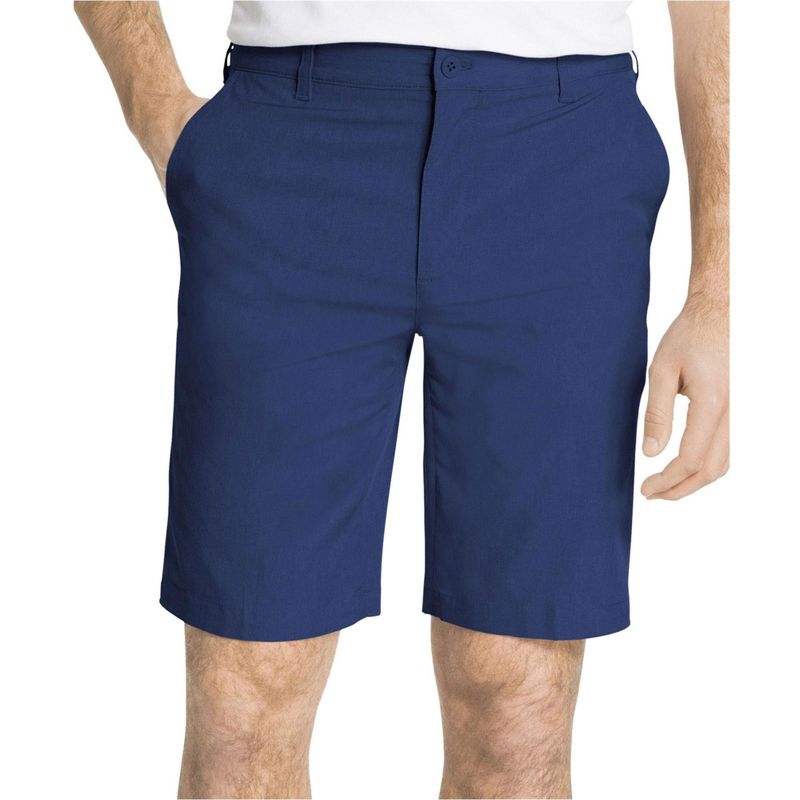 IZOD Mens Cotton Casual Walking Shorts, twilightblue, 30