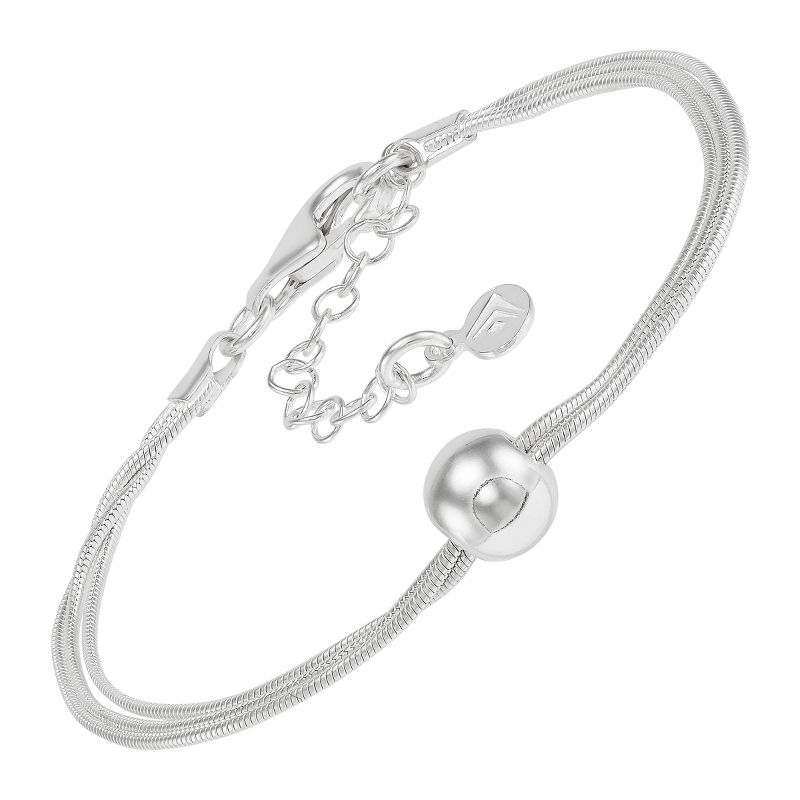 Silpada ‘Thoreau’ Sterling Silver Bracelet, 6.5” + 1.5”