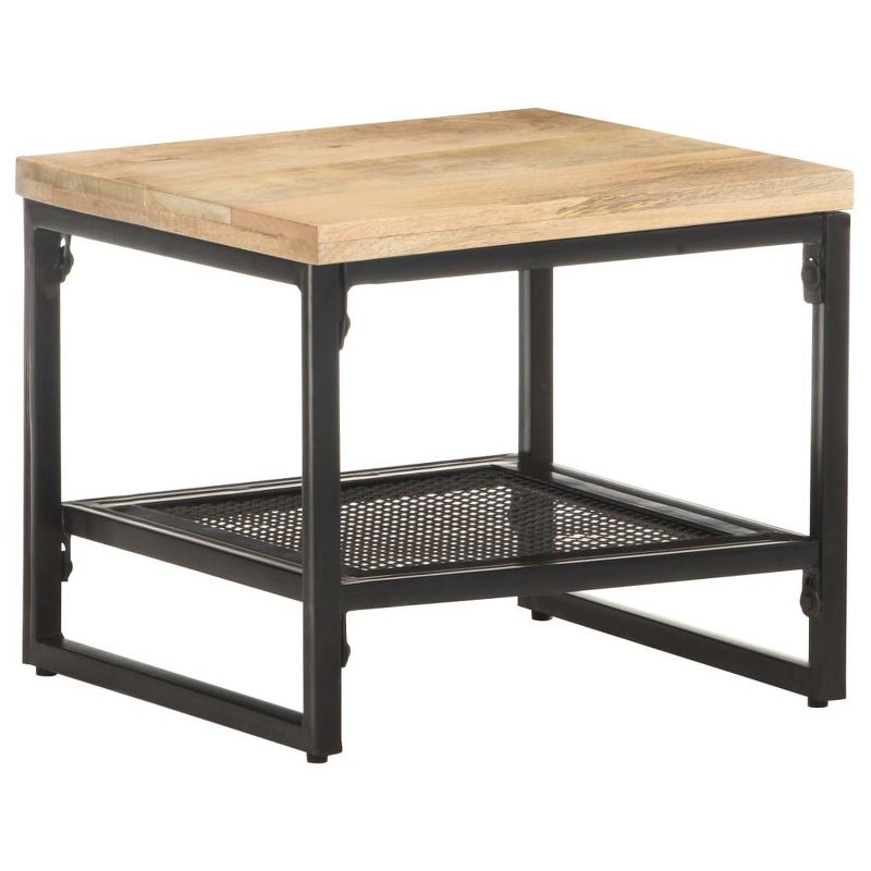 vidaXL Side Table End Table Sofa Coffee Table Living Room Furniture Solid Wood